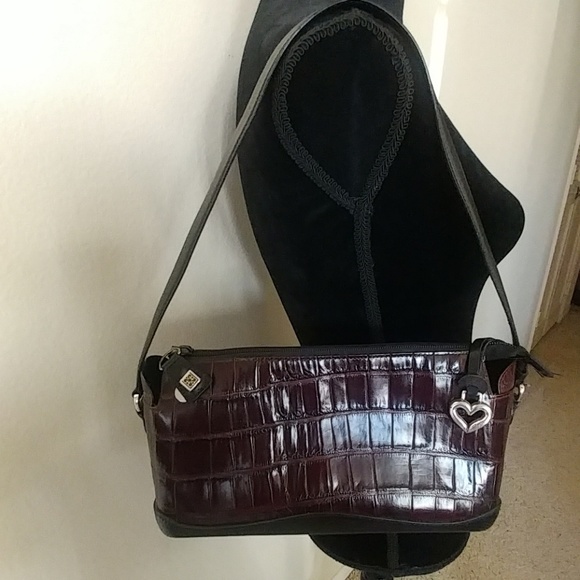Maroon BlackBrighthon Mini Shoulder Bag. - Picture 1 of 4